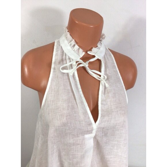 Pilcro Anthropologie Linen Shirt Top Womens Small - Picture 5 of 7